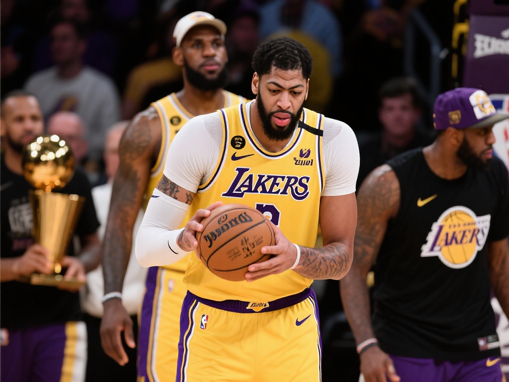 作为湖人队的内线支柱，浓眉肩负着巨大的期