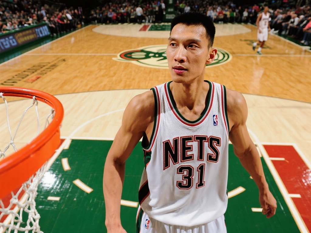 2012年的今天,易建联告别NBA赛场的最后一场正赛 易建联作为2007年NBA选秀的第六顺位