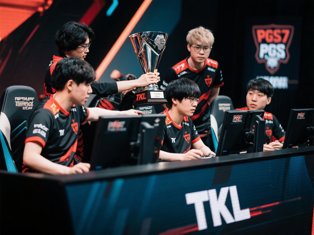 以PGS7冠军队伍为例，他们在比赛中展现