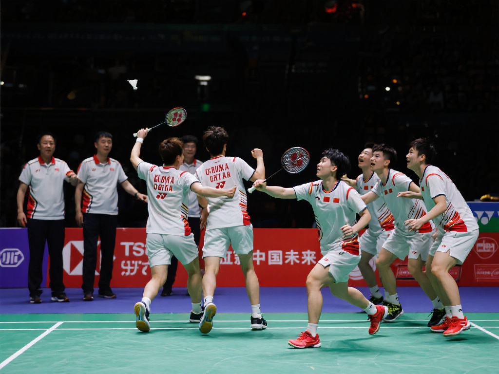 此次战胜韩国队，或许只是中国羽毛球队的又