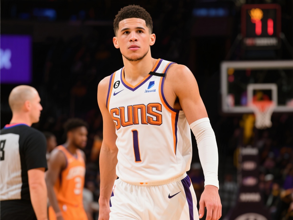 布克状态低迷 太阳惜败森林狼 从长远来看,布克作为球队的核心,仍是太阳